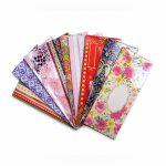 پاکت پول کادویی گلاسه طرح‌دار